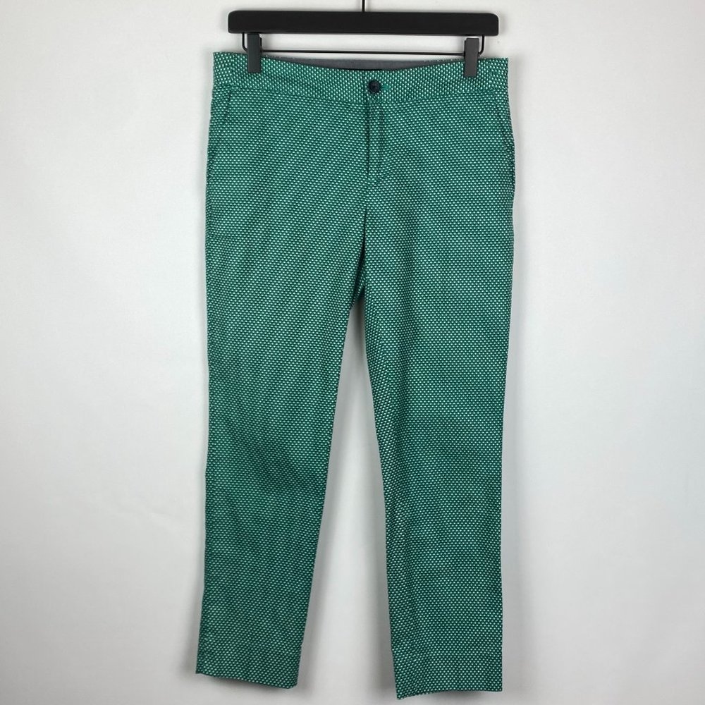 BANANA REPUBLIC Hampton Fit Straight Leg Green SIZE 2